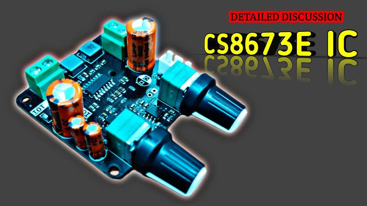 Inkocean 100w Subwoofer Board|Detailed Discussion About CS8673IC 