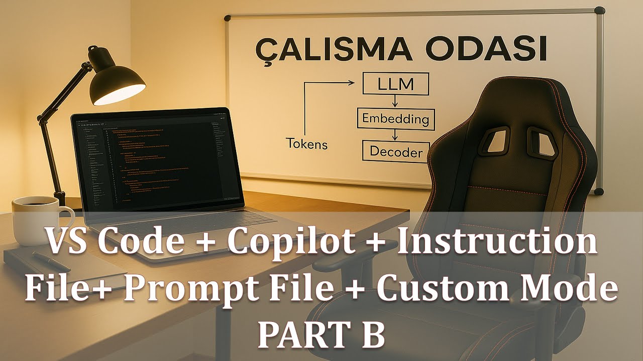 Üyelere Özel Çalışma Odası: VS Code + Copilot + Instruction File+ Prompt File + Custom Mode Part B