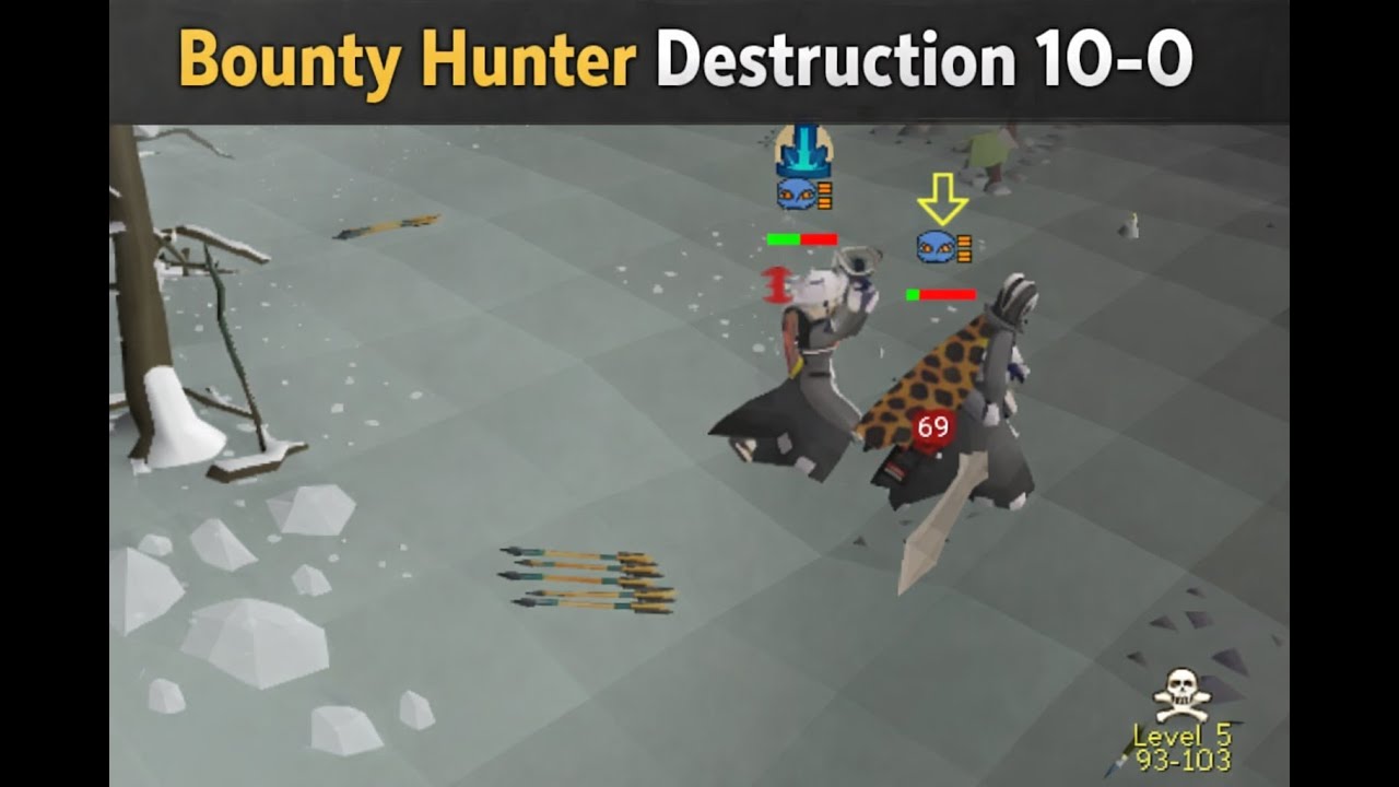OSRS Bounty Hunter Pking - Low Combat Void Rigor