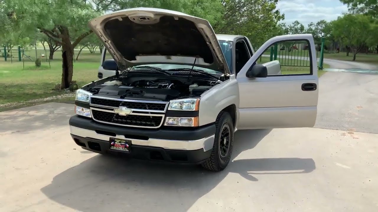 2006 Chevrolet Silverado 1500 4.3L V6 Automatic with O/D PS PB AC AM/FM 06-6494T