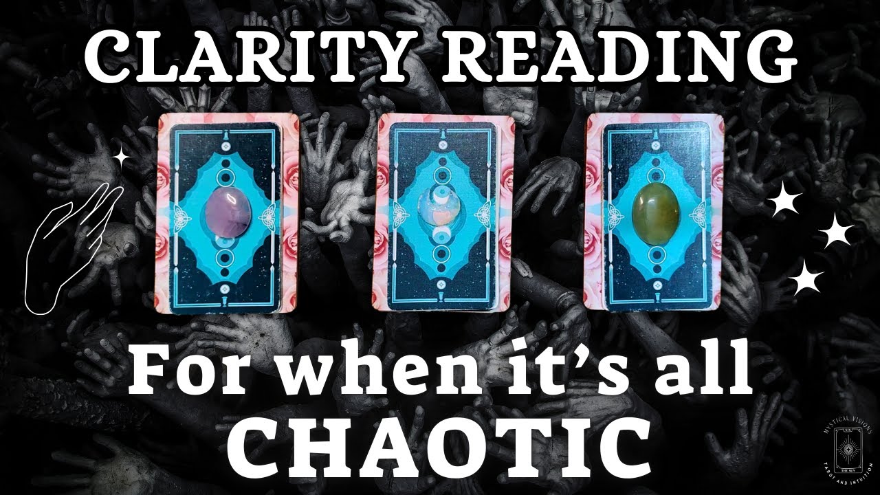 Tarot Reading PICK A CARD: Find Clarity In The Chaos 🌪️✨ Guidance You NEED 🔮