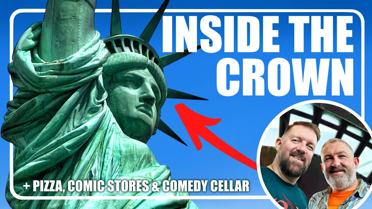 Climb to the Crown! Statue of Liberty | Bleeker Street best NYC Pizza? | New York Guide Vlog