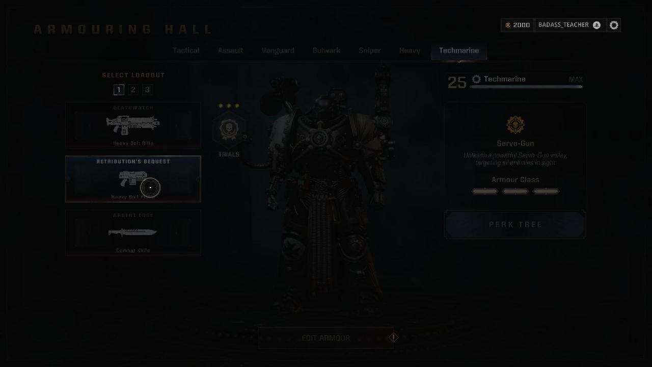 Space Marine Kadaku Run with Techmarine 