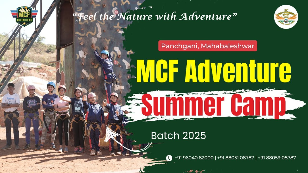 Best Summer Camp Near Mumbai & Pune | MCF Adventure Camp in Panchgani | Kids Outdoor Summer Camp