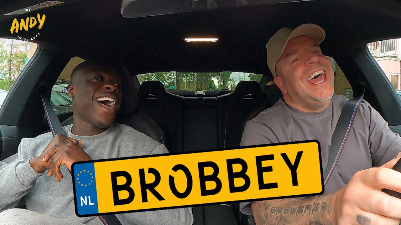 Brian Brobbey - Bij Andy in de auto!