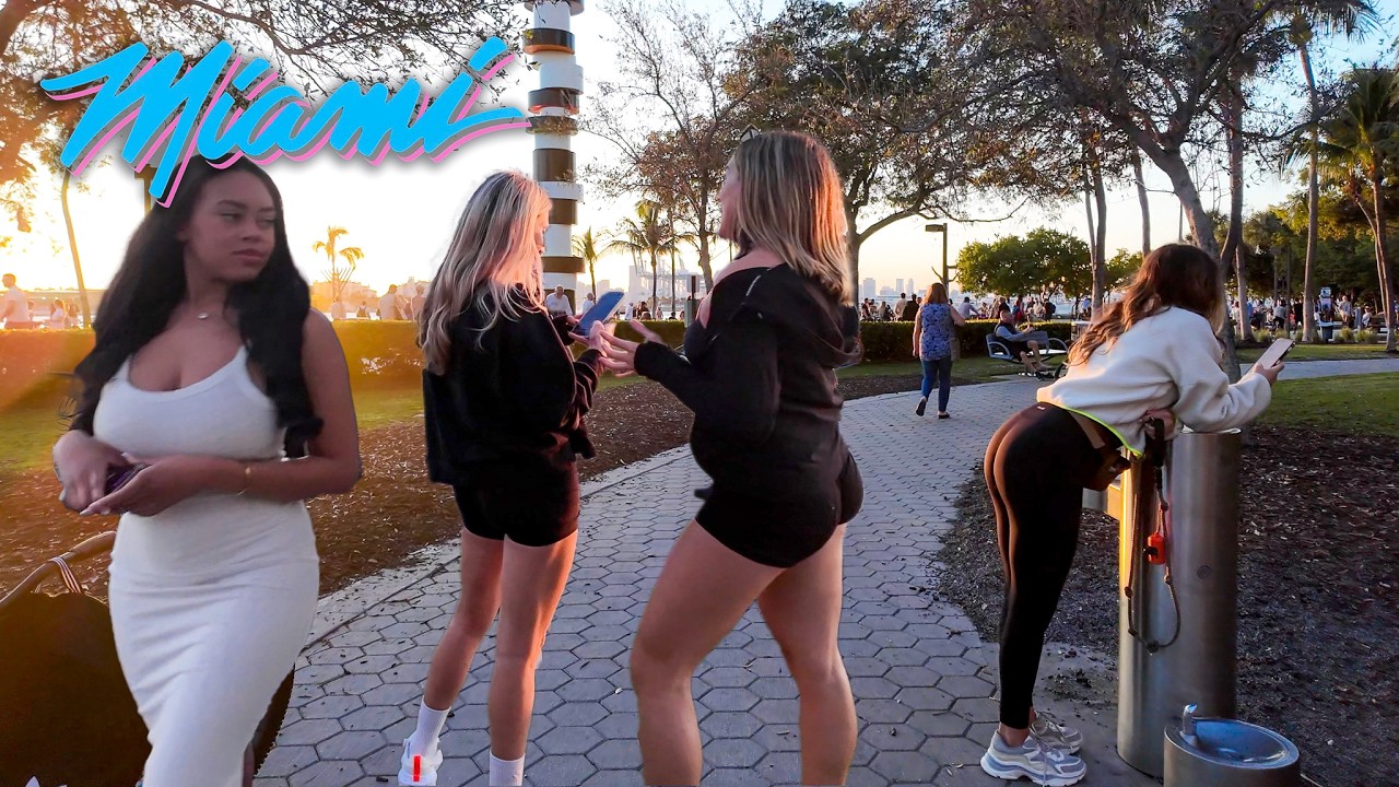 Miami Beach, South Point - Best waterfront in the World!! Full walking tour.