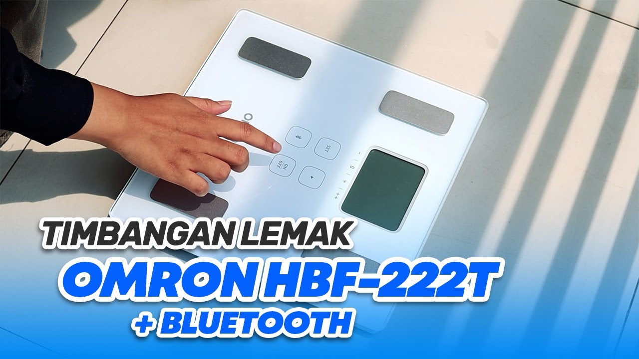 Review dan Cara Menggunakan Omron Body Composition Monitor HBF-222T