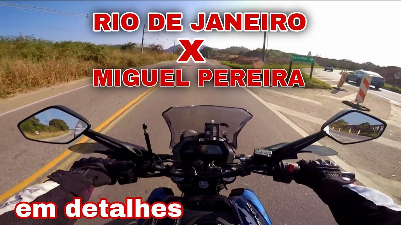 Dominar 400/Rio de Janeiro X Miguel Pereira - Viagem de moto- Motocar Oficial 