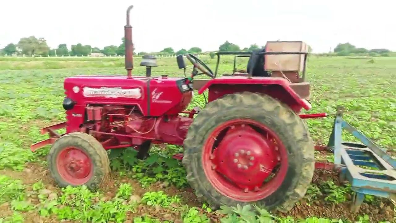 Bahadur Mahindra tractor 🚜 बहादुर महिंद्रा Akai main chal raha BANAS TOCHAN 