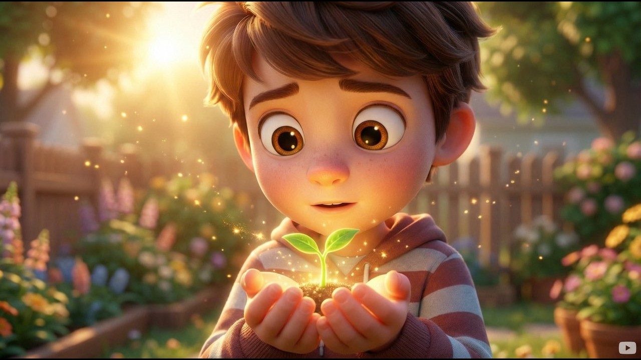The Boy Who Planted Courage | A Heartwarming Animated Story About Patience and Growth