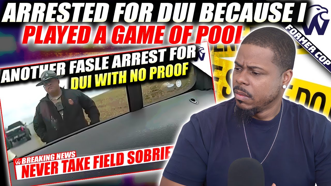 Cops Arrest A Man For DUI Because He Was Playing Pool | Watch This