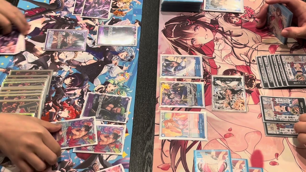 2025年5月22日　ワンピーススタンダードバトル決勝！紫ルフィ対青エース＆ニューゲート