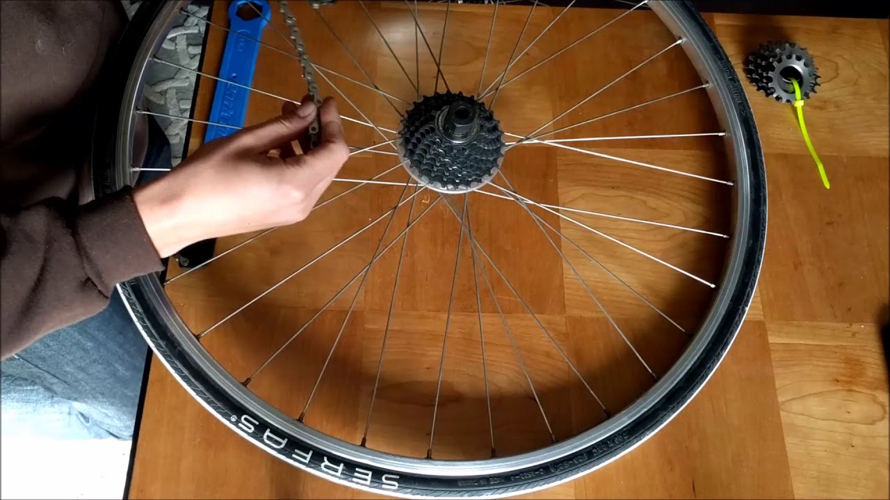 Removing a Shimano Hyperglide Cassette