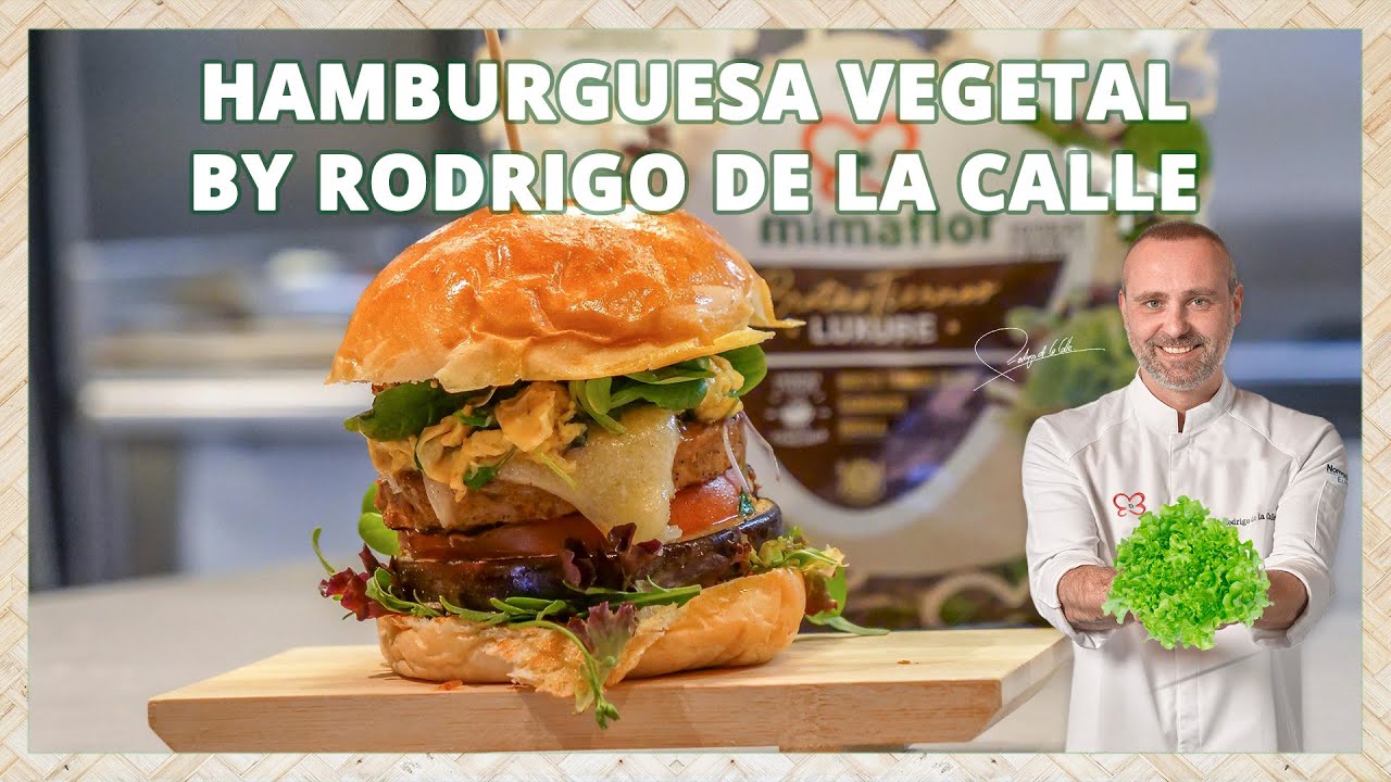 Hamburguesa vegetal -  Receta de Rodrigo de la Calle 👨&zwj;🍳💚