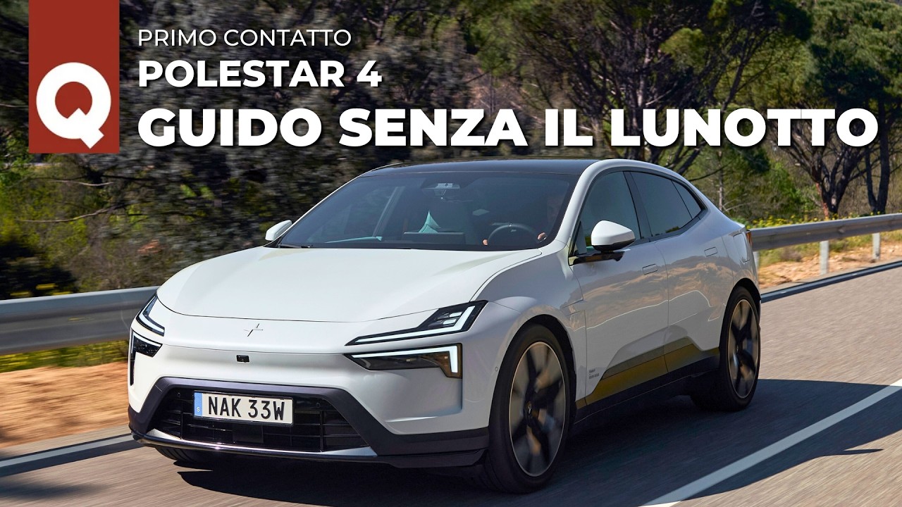 POLESTAR 4 2024 | 544 CV, trazione integrale: ECCO come si guida il nuovo SUV svedese!