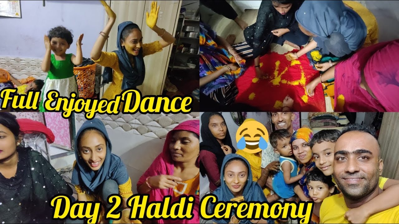 Day 2 Haldi Ceremony Full Enjoying 😍Aasifa ne karwaya Check up | Shafique Aasifa | Vlogs