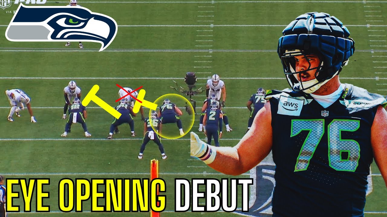 GREY ZABEL Was DOMINATING In His Seattle Seahawks DEBUT... | FILM ANALYSIS |