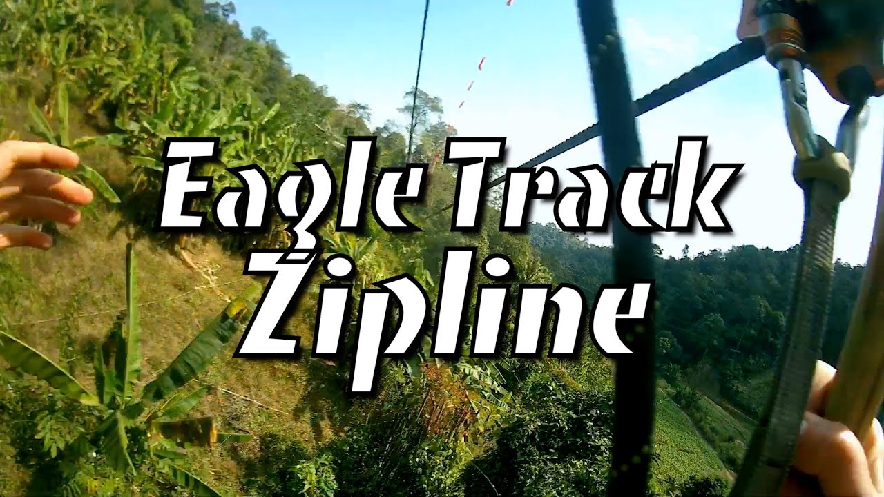 Eagle Track Zipline ★ FUN in Chiang Mai