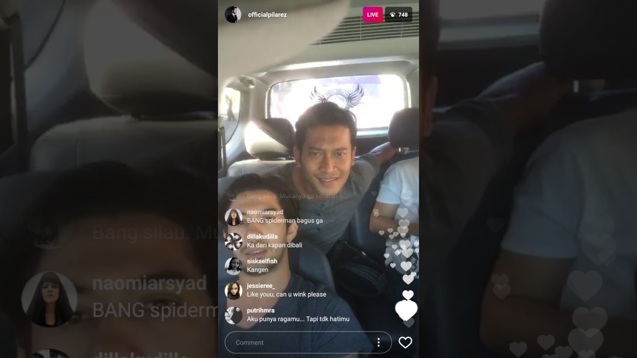 reza rahadian ig live ditantang buat telepon adinia wirasti