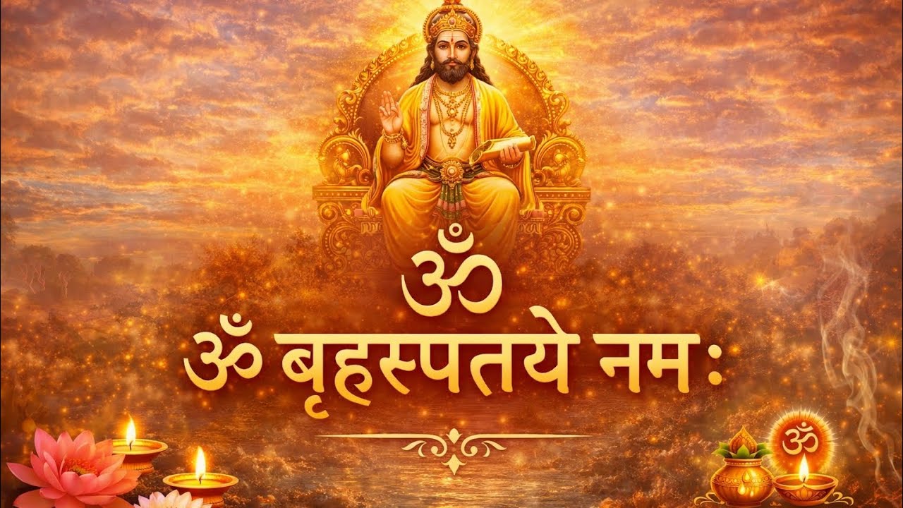 Om Bhu Brihaspataye Namah | 108 Times Guru Jaap | Thursday Special | Peaceful Chant