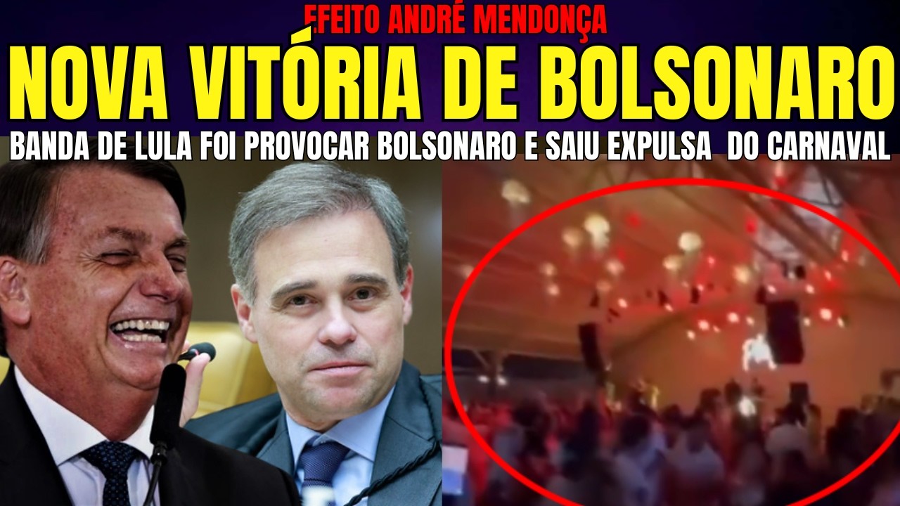 URGENTE BOLSONARO OBTEM MAIS UMA VIT&Oacute;RIA NA JUSTI&Ccedil;A E BANDA DE LULA TAMB&Eacute;M SAI EXPULSA DE CARNAVAL