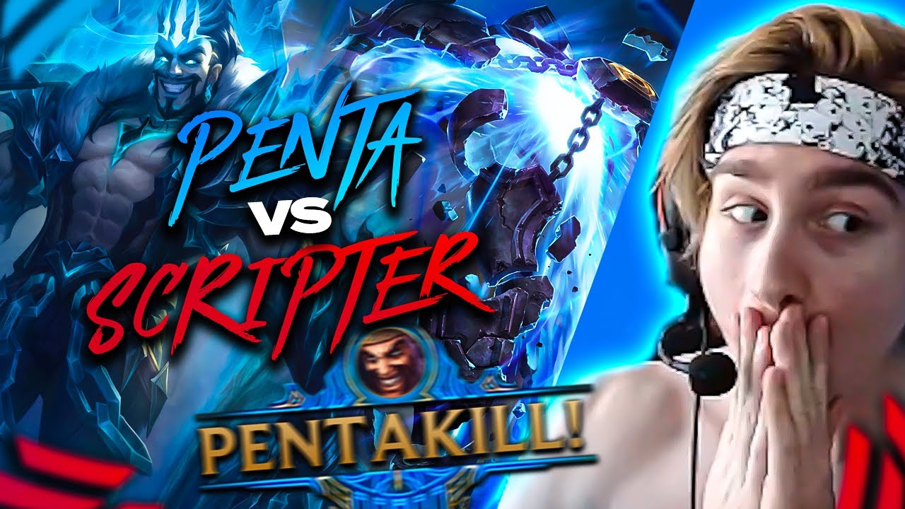 SCRIPTER ACCUSED ME OF CHEATING, SO I PENTAKILLED HIM (on 160 Ping EUW) | Chad Draven