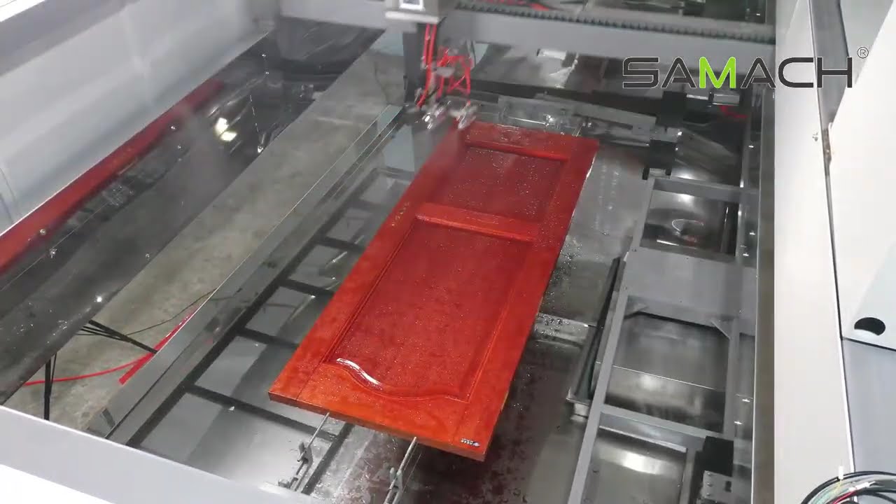 Samach-3D scanner painting machine for doors and panels