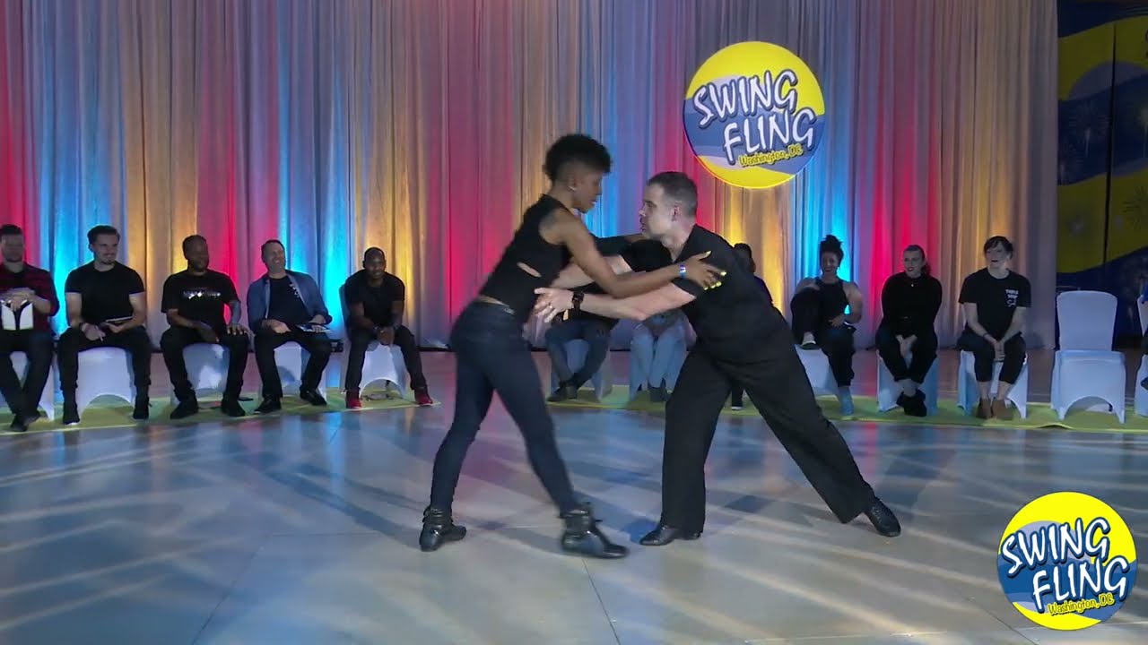 Swing Fling 2023 Invitational Jack & Jill PJ Turner & Tren Veal