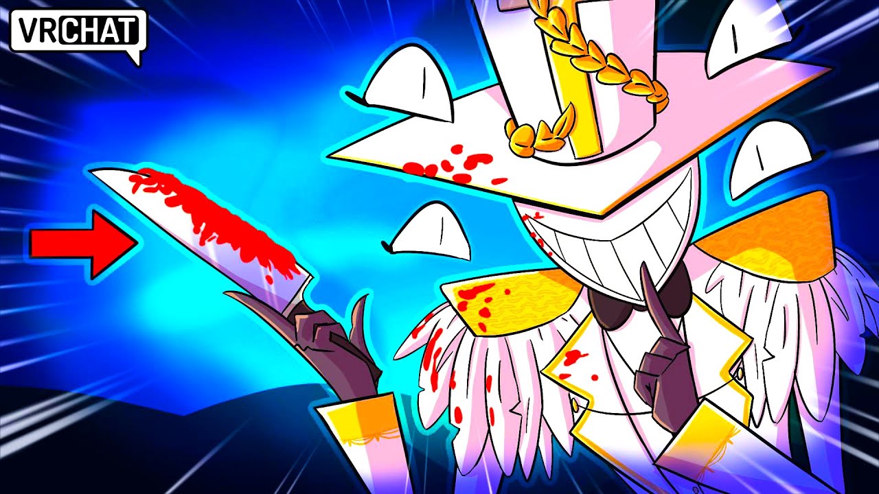 GOD is the IMPOSTER in Hazbin Hotel VRChat