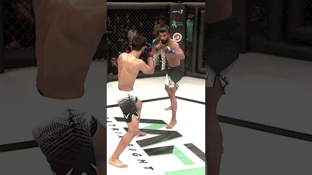 Anshul Jubli vs Amit Raj | Brutal Lightweight MMA War | Matrix Fight Night