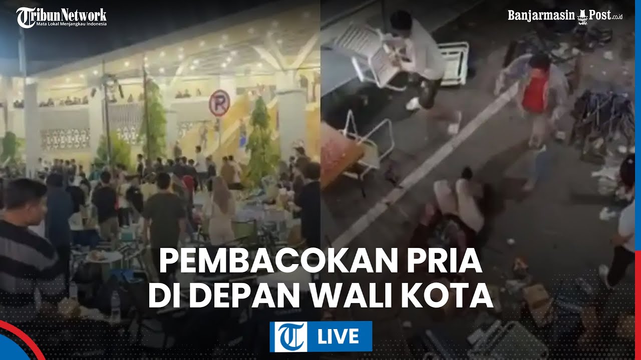 🔴LIVE: Detik-detik Pembacokan Pria di Hadapan Wali Kota Gorontalo, Korban Dianiaya hingga Terkapar