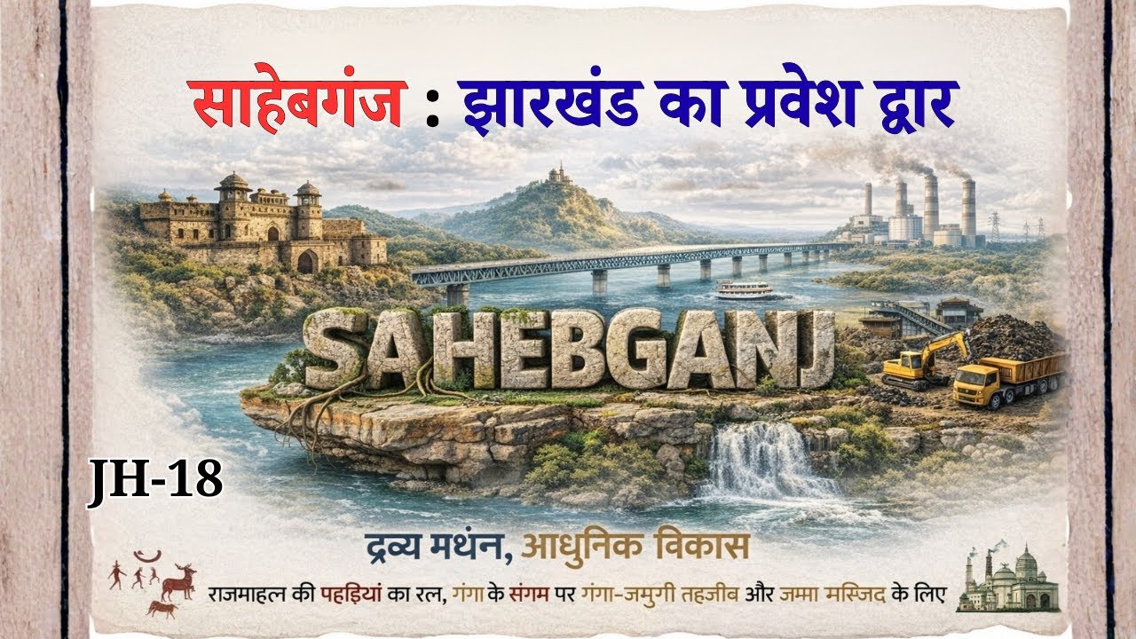 साहेबगंज जिला: इतिहास, प्रमुख स्थल और सम्पूर्ण जानकारी | Jharkhand GK