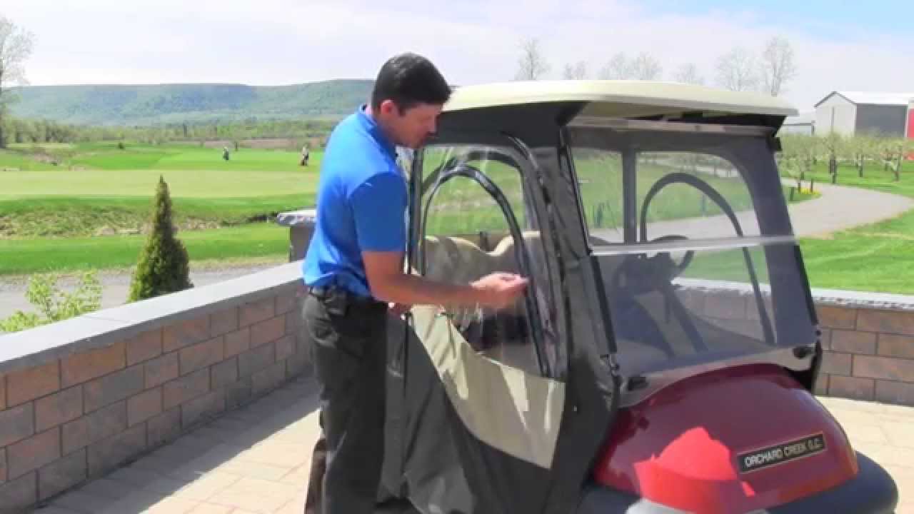 Installing the Club Car Precedent Enclosure