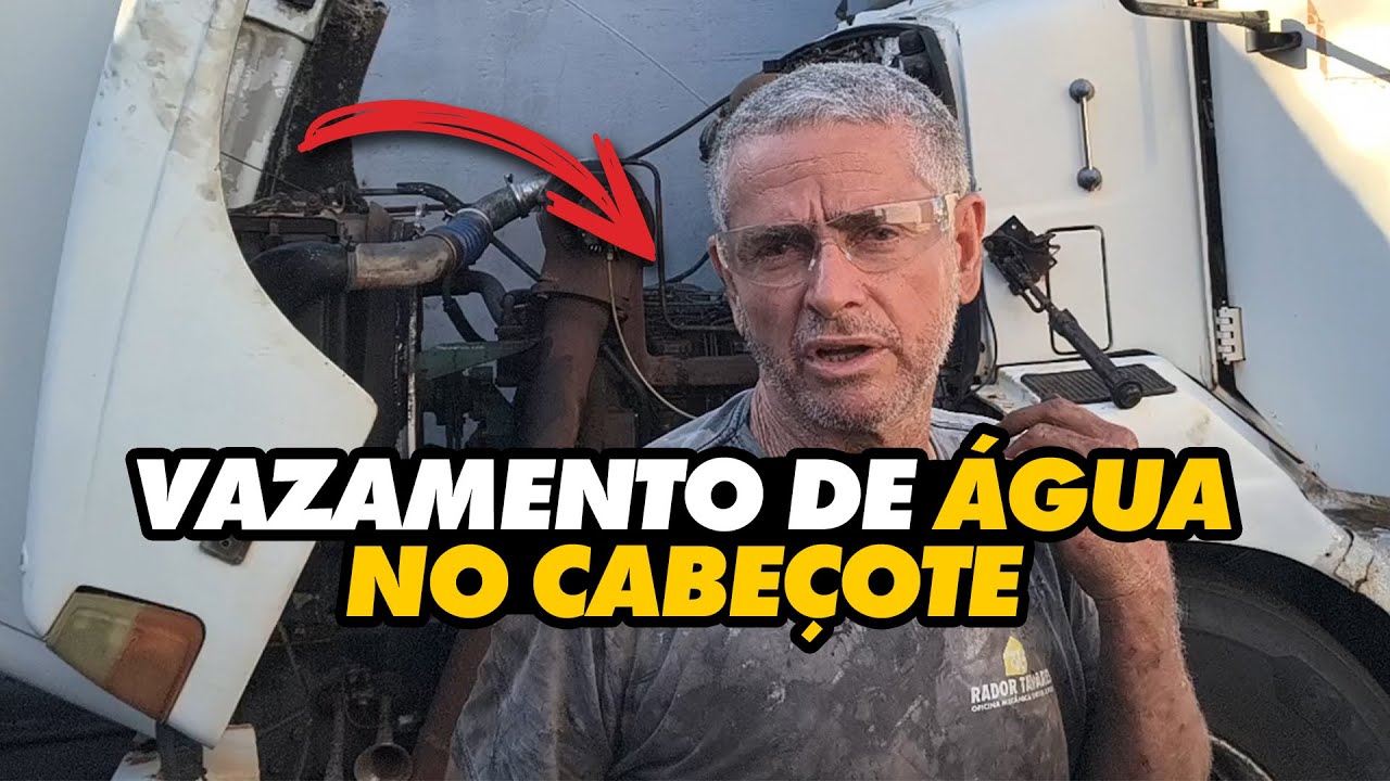 Tirando o Vazamento de Água no Motor do Volvo #radortavaresmecanico
