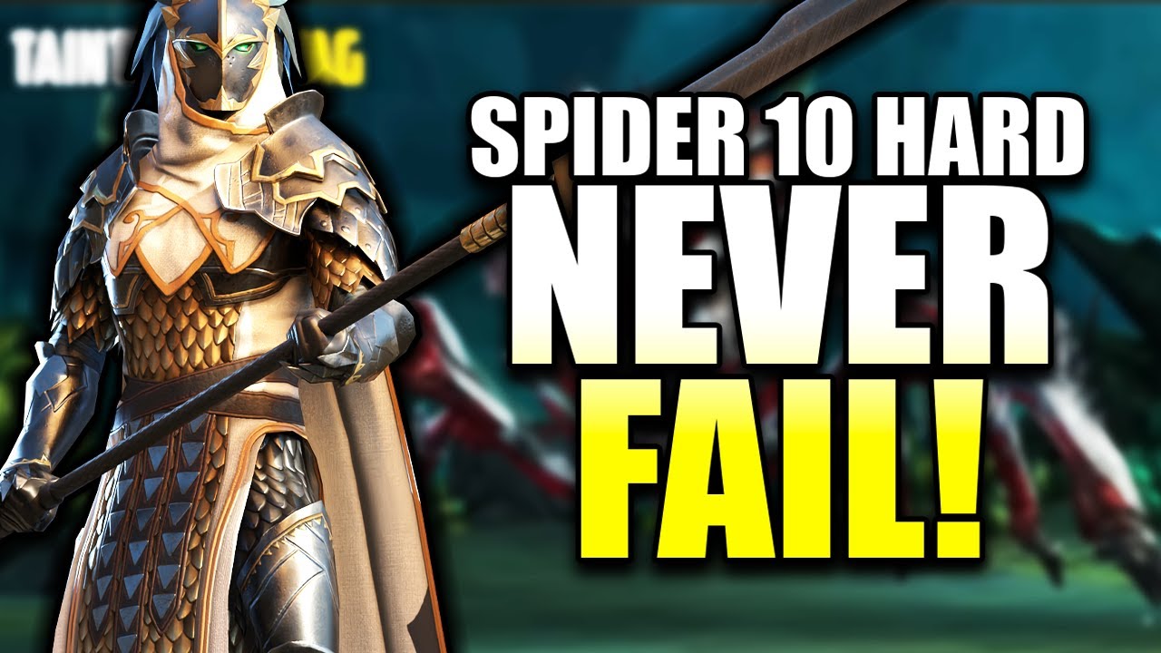 FAST and SAFE! Spider 10 Hard Speed Farming
