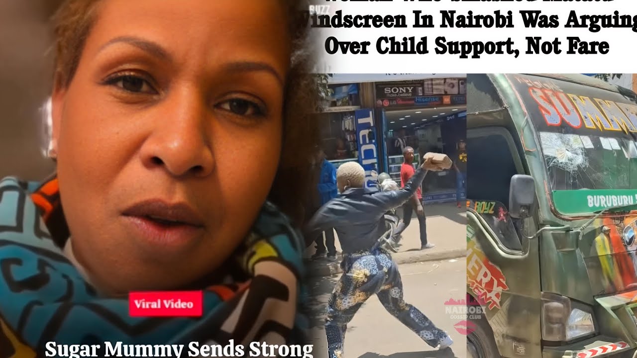 Nairobi drama news:Child support ,sugar mummies