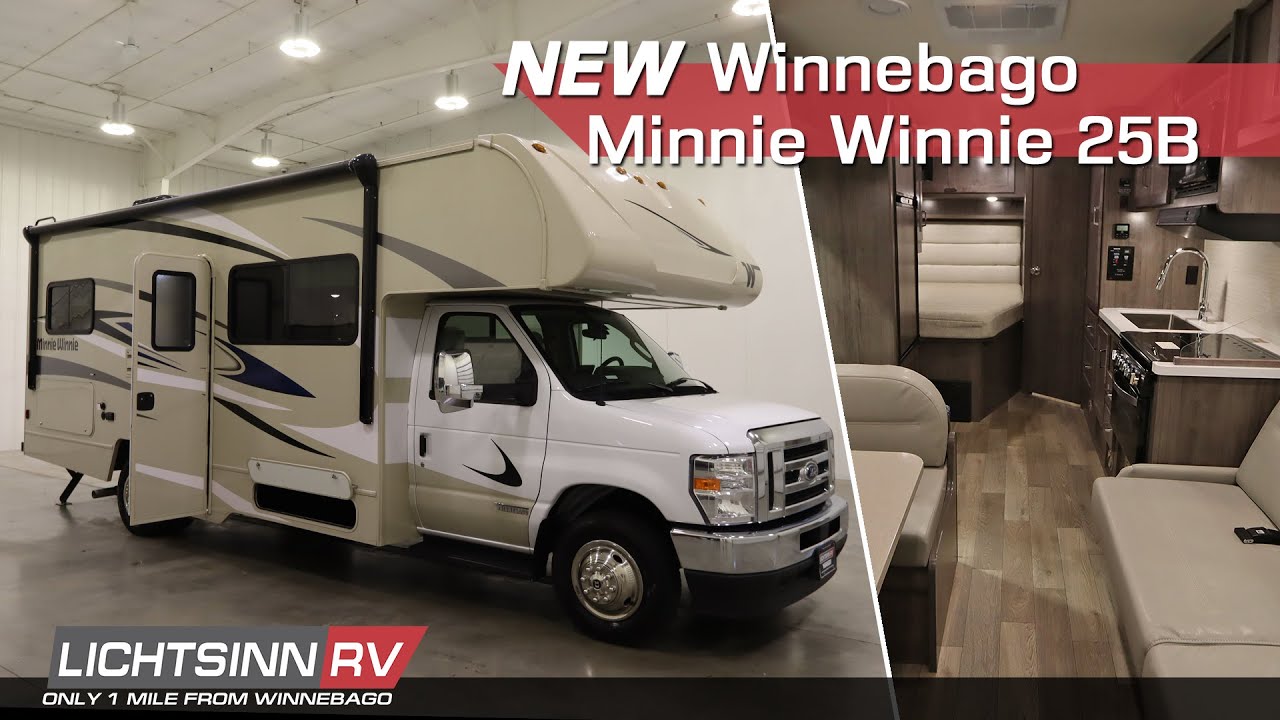 New 2025 Winnebago Minnie Winnie 25B - Class C Gas Motorhome - LichtsinnRV.com