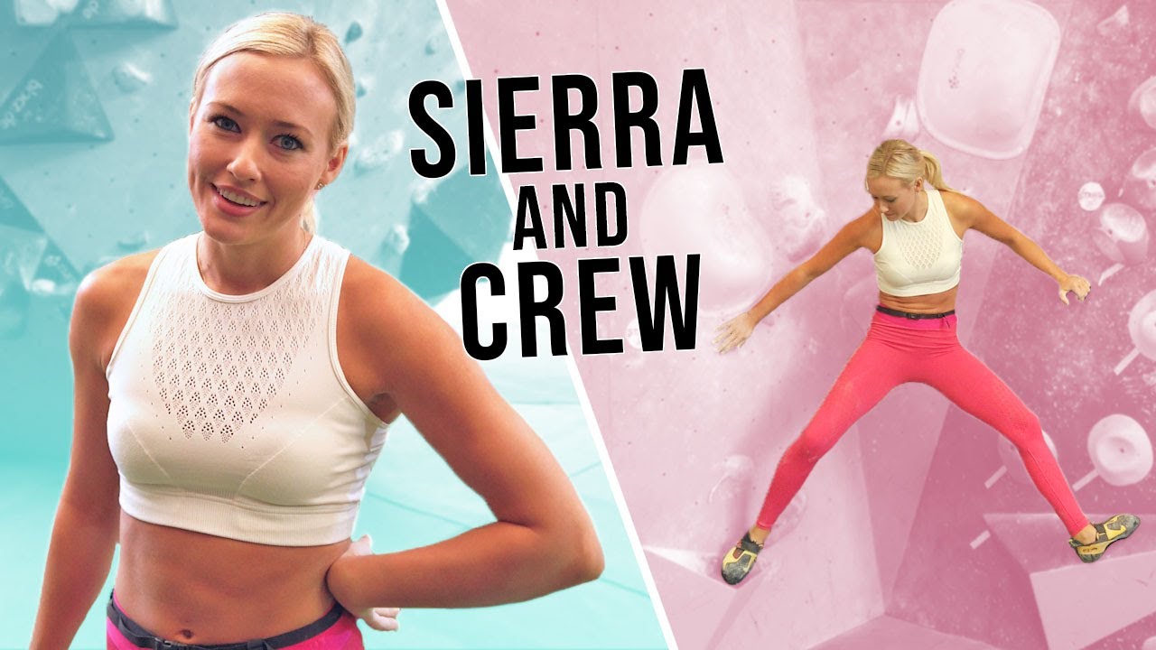 Sierra And Climbing Crew Take Over London Gym