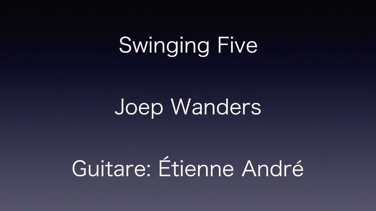 Joep Wanders - Swinging Five