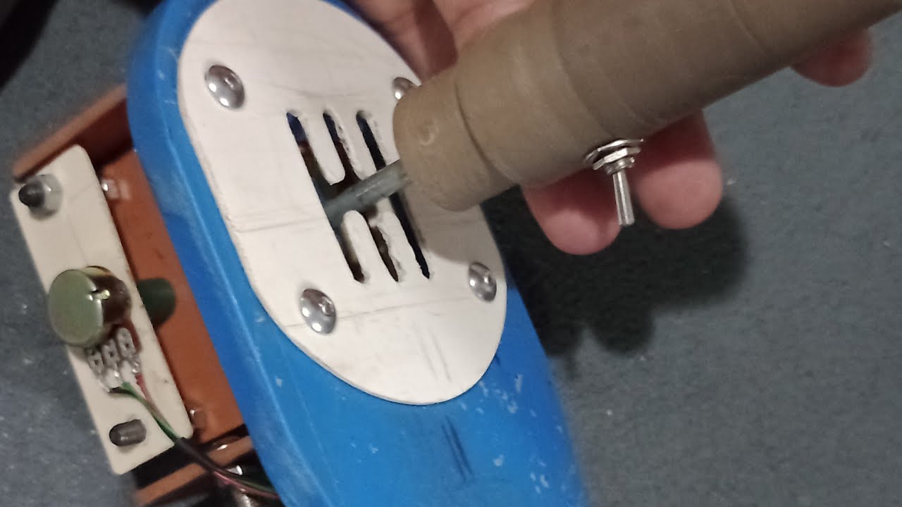 Câmbio h shifter USB caseiro com potenciômetro.