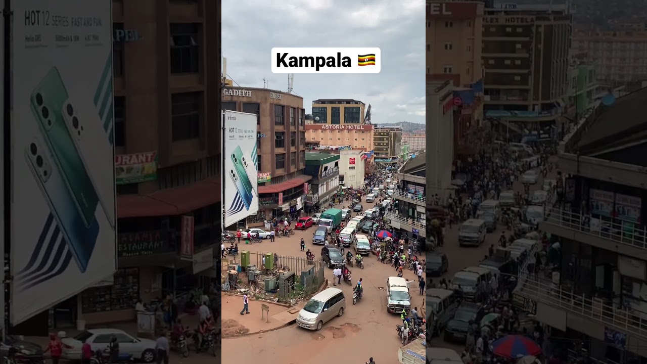 Kampala city in UGANDA 🇺🇬 🇺🇬 #kampala #travel #kampalauganda