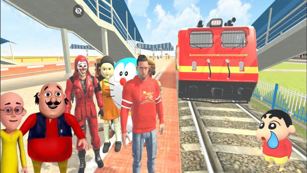 💥Today Everyone Came From Furfura Nagar To See The 🚆Train | Indian Theft Auto Simulator 
