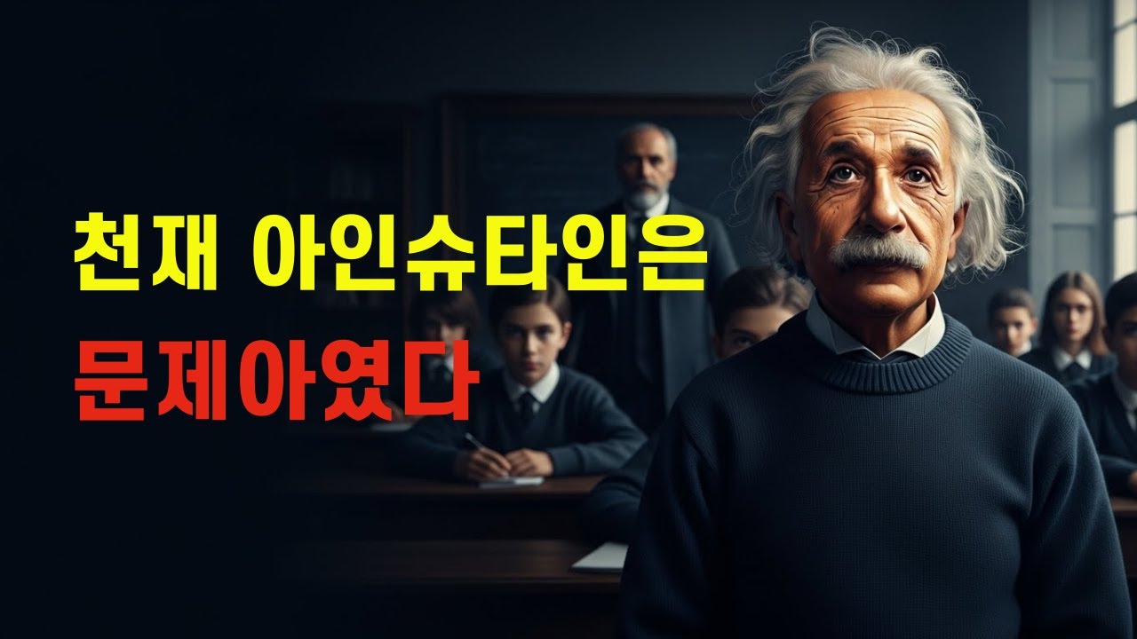 학교에서 실패한 아인슈타인이 천재가 된 진짜 이유