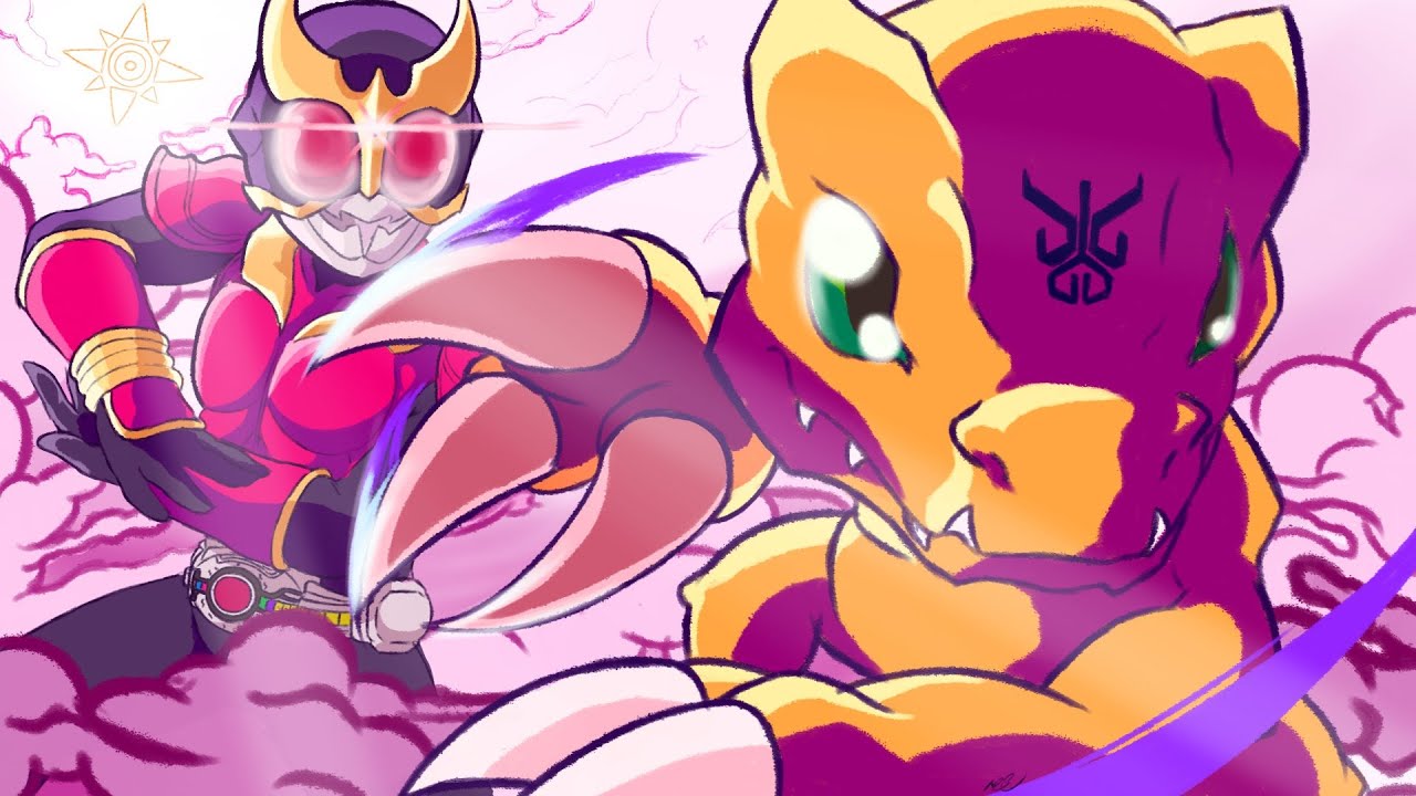If Kamen Riders Had Digimon Partners