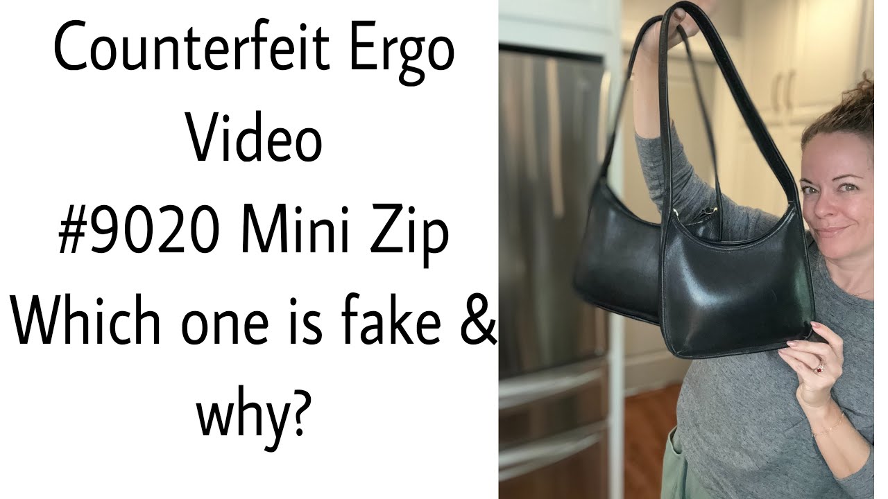 Подделка винтажных часов Coach Ergo Mini Zip и различия, которые мне удалось найти