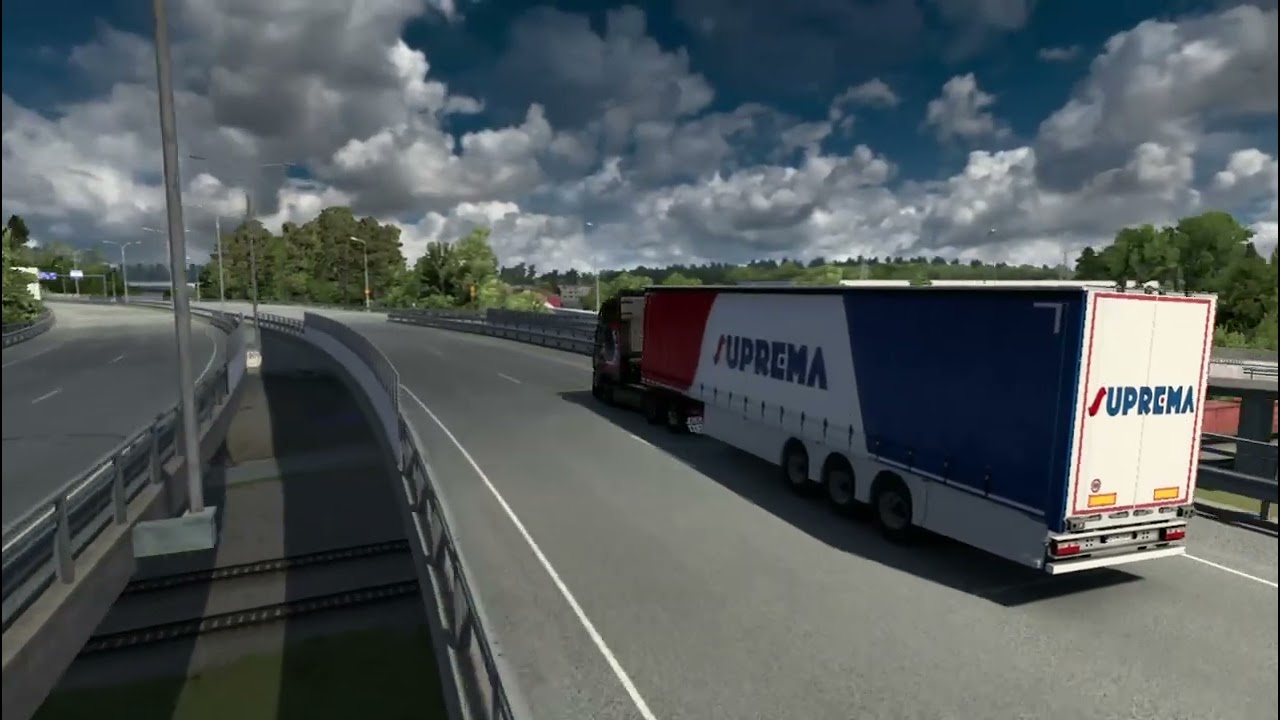 Euro Truck Simulator 2 Levando palets vazios N Europa