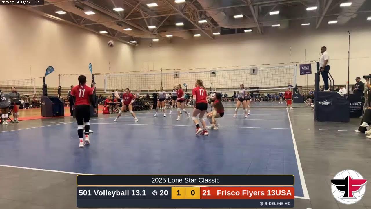 Frisco Flyers 13USA vs. 501 Volleyball 13.1 (2025.04.11)