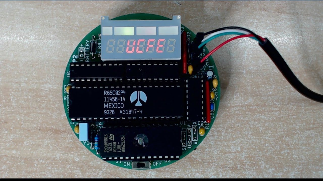 6502 Computer Badge