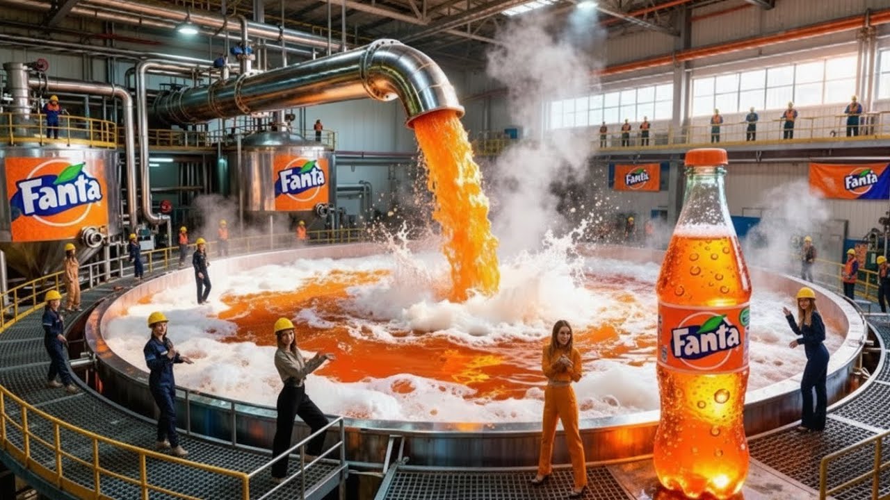 How FANTA Is Made Today: Inside the Modern Factory & Industry Secrets