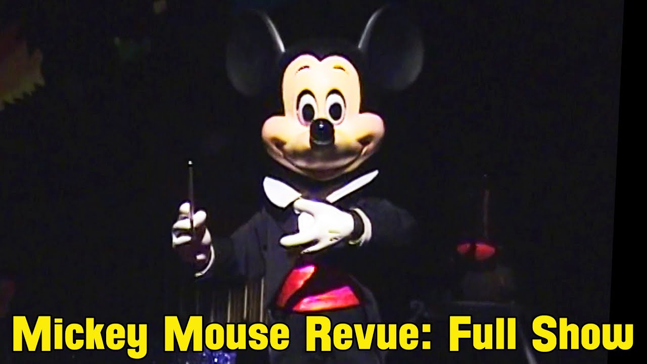 Mickey Mouse Revue: Full Show & Queue Film at Tokyo Disneyland, 2000 (Formerly at Walt Disney World)